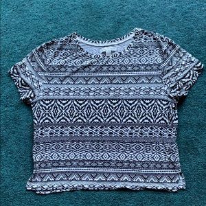 American Eagle Printed Crop Top